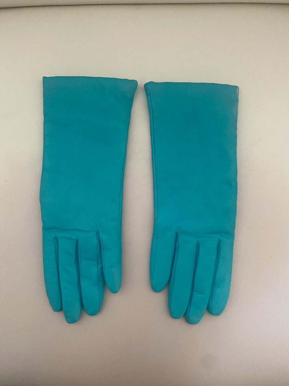 Leather Cashmere Lining Gloves